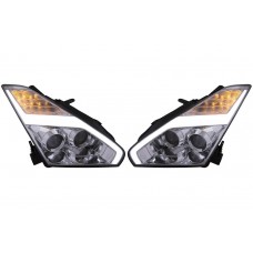 Nissan GT-R 2007-2014 Chrome Inner Xenon Head Lamp Units (Both Sides)
